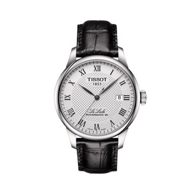 RELOJ TISSOT LE LOCLE POWERMATIC 80 WHITE 39MM - 1