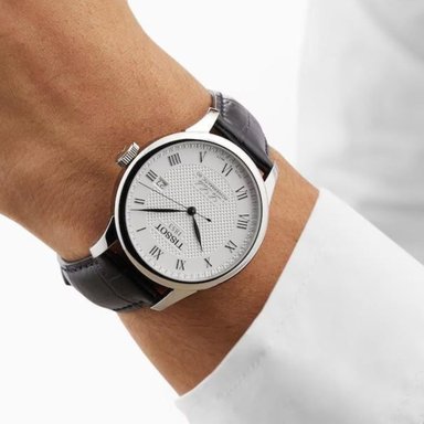 RELOJ TISSOT LE LOCLE POWERMATIC 80 WHITE 39MM - 4