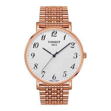 RELOJ TISSOT EVERYTIME GOLD BRACELET 42MM - 1