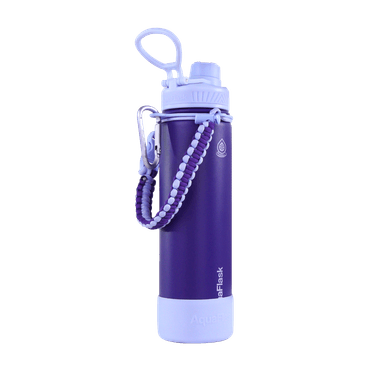 BOTELLA DE ACERO INOXIDABLE AQUAFLASK BLUEBERRY 650ML