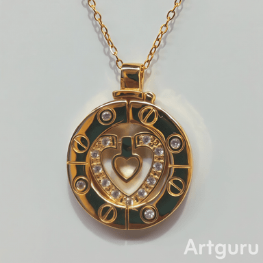COLLAR DE PAREJA ESCALERA AL CIELO DORAMA ACERO DISEÑO UNICO - 6
