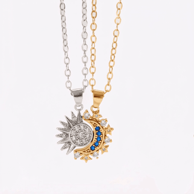 COLLAR SOL Y LUNA PARA PAREJA AMISTAD AMOR DETALLE REGALO BO COLLAR LUNA Y SOLCOLLAR SOL Y LUNA PARA PAREJA AMISTAD AMOR DETALLE - 3