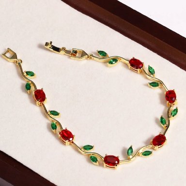 PULSERA TULIPÁN ACERO INOXIDABLE REGALO MUJER DISEÑO - 4