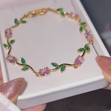 PULSERA TULIPÁN ACERO INOXIDABLE REGALO