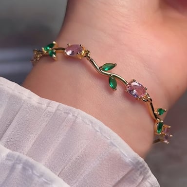 PULSERA TULIPÁN ACERO INOXIDABLE REGALO - 2