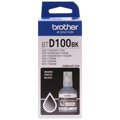 TINTA BROTHER BTD100BK BLACK DCP-T230/430W/436W