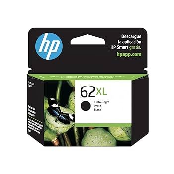 TINTA HP C2P05AL 62XL NEGRO (OJM 200) 600 PAGINAS