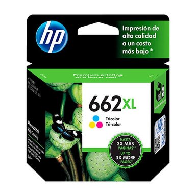 TINTA HP 662XL CZ106AL TRICOLOR (330 PAG)