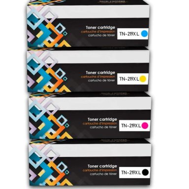 TONER COMPATIBLE BROTHER TN-219XL PACK COMPLETO