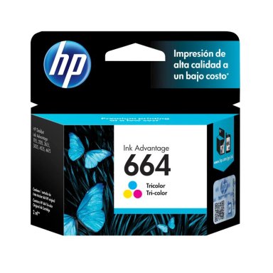 TINTA HP 664 COLORES F6V28AL 100 PAGINAS