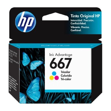 TINTA HP 667 TRICOLOR 3YM78AL (DJ 2775 / 4175)