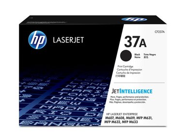 TONER HP 37A NEGRO CF237A 11,000 PÁG. M632H, M631DN
