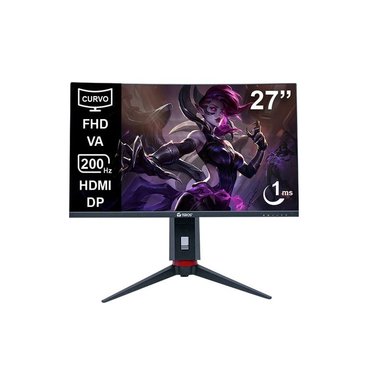 MONITOR CURVO TEROS TE-2788G 27 PULGADAS FHD VA 200 HZ 1MS HDMI DP AUDIO OUT - 1