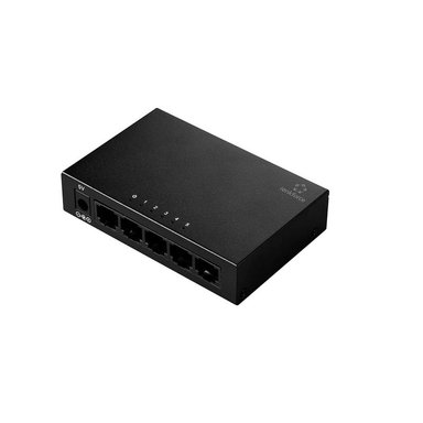 SWITCH DE RED RJ45 RENKFORCE RF-US-500 DE 5 PUERTOS Y 1 GBPS - 1
