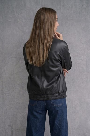 CASACA OVERSIZE DE MUJER EN TENDENCIA - 2