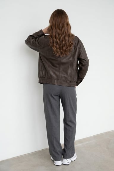 CASACA BOMBER OVERSIZE DE MUJER DE TEMPORADA - 2