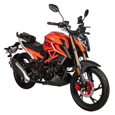 MOTO SONLINK SL200-F9, 200CC, 13.6HP BARRAS MONOSHOCK NARANJA - 2
