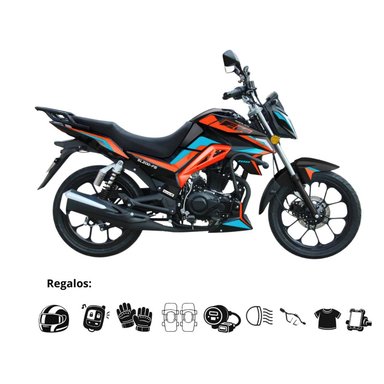 MOTO SONLINK SL200- F5, 200 CC, 13.6 HP, 6 VELOC