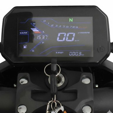 MOTO SONLINK SL200-F9, 200CC, 13.6HP BARRAS MONOSHOCK NEGRO - 4