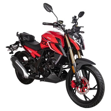 MOTO SONLINK SL200-F9, 200CC, 13.6HP BARRAS MONOSHOCK ROJO - 2