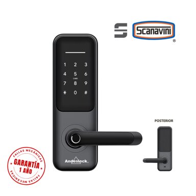 CERRADURA DIGITAL AA130H-K ACCESO PRINCIPAL