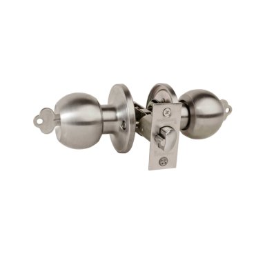 CERRADURA DE POMO ACERO INOX INGRESO SON LLAVE - LLAVE