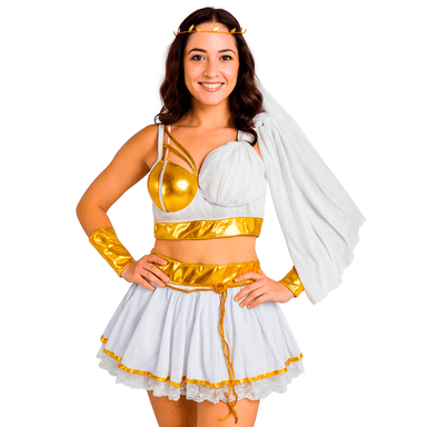 DISFRAZ MUJER GRIEGA TALLA STANDAR