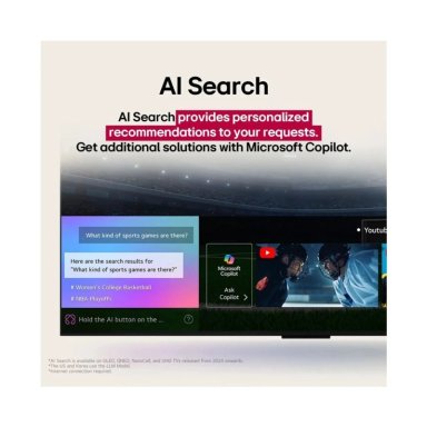 TELEVISOR SMART UHD 43 PULGADAS LG AI 4K 43UA7300PSB 2025 + RACK FIJO - 6