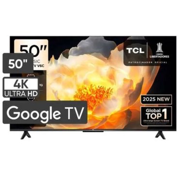 TELEVISOR 50'' UHD 4K TCL SMART TV 50V6C 2025