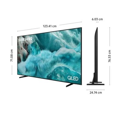 TELEVISOR 55'' SAMSUNG QLED UHD 4K VISION AI QN55Q7FAAGXPE 2025 + ANT + RACK FIJO - 2