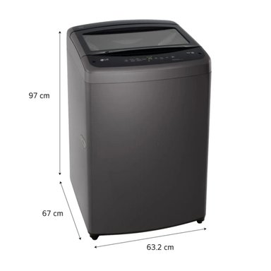 LAVADORA LG 19KG TURBODRUM WT19BVTB - 2