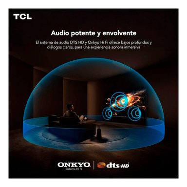 TELEVISOR TCL 65'' QD-MINILED UHD 4K 65C6KS GOOGLE TV 2025 + SOUNDBAR TCL + ANTENA - 4