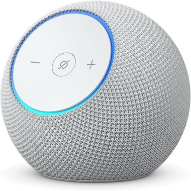 PARLANTE INTELIGENTE AMAZON ECHO DOT MAX ALTAVOZ CON SONIDO ENVOLVENTE Y ALEXA+ INTEGRADO | BLANCO GLACIAR - 1