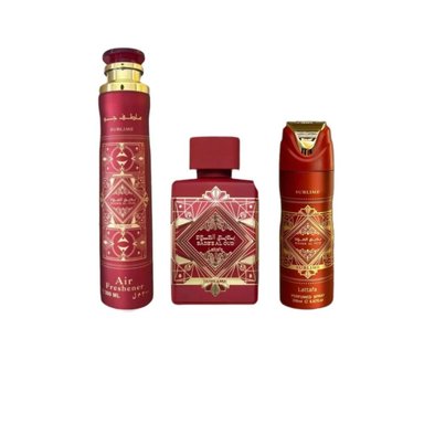 SET DE PERFUME LATTAFA SUBLIME 3 PZS MUJER - 1