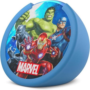 PARLANTE INTELIGENTE AMAZON ECHO POP KIDS | MARVEL - 2