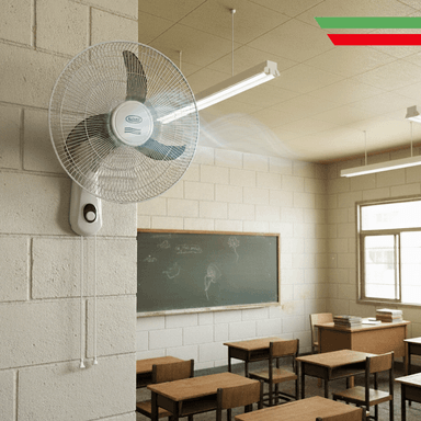 VENTILADOR DE PARED ALFANO 18″ 55W 3 velocidades  AL-1858