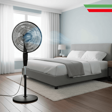Ventilador de Piso ALFANO Silencioso 16" 45w  AL-16L
