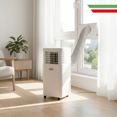 AIRE ACONDICIONADO PORTATIL ALFANO 8000 BTU 3 en 1  Frío Ventila Deshumidifica Control Remoto PAC-8 - 6