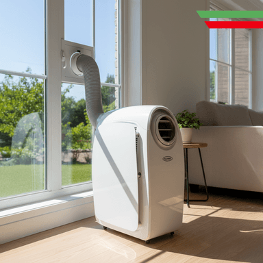 Aire Acondicionado Portátil ALFANO 13000 BTU 3 en 1 hasta 20 m²  PC35FMA