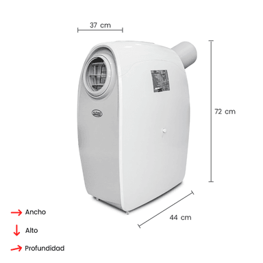 Aire Acondicionado Portátil ALFANO 13000 BTU 3 en 1 hasta 20 m²  PC35FMA - 5