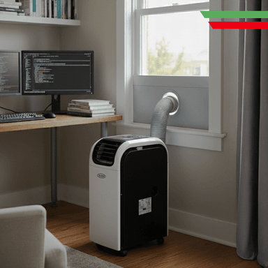 AIRE ACONDICIONADO PORTATIL ALFANO 16000 BTU 3 en 1 hasta 30 m² PC-44