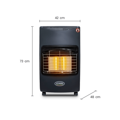 ESTUFA A GAS ALFANO LD168B – GLP - 3