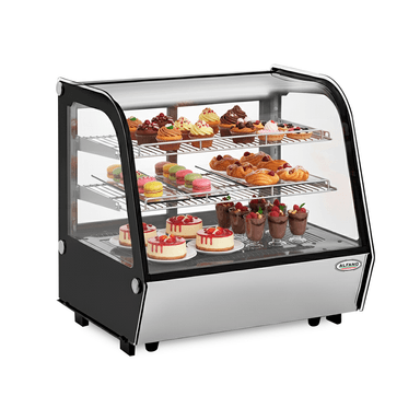 Vitrina Exhibidora de Mesa ALFANO 140 Litros hasta 12°C 2 Divisiones CTD-140 - 3