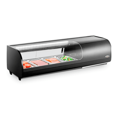 VITRINA REFRIGERADA PARA SUSHI ALFANO STD-50 50 LITROS CON CONTROL DIGITAL E ILUMINACIÓN LED - 3