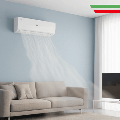 AIRE ACONDICIONADO SPLIT  ALFANO 12000 BTU HASTA 25 M²  AC-SP12