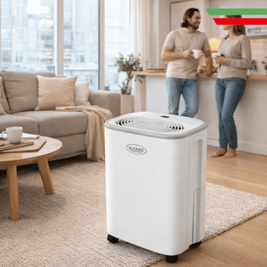 DESHUMEDECEDOR PORTÁTIL  ALFANO  HASTA 30 M² 25LTS POR DÍA DESHUMIDIFICADOR Q-25SOFT - 1