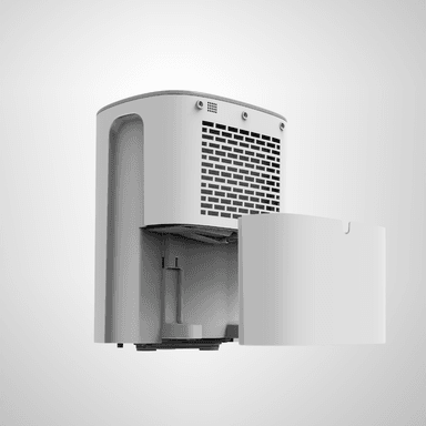DESHUMEDECEDOR PORTÁTIL  ALFANO  HASTA 30 M² 25LTS POR DÍA DESHUMIDIFICADOR Q-25SOFT - 4