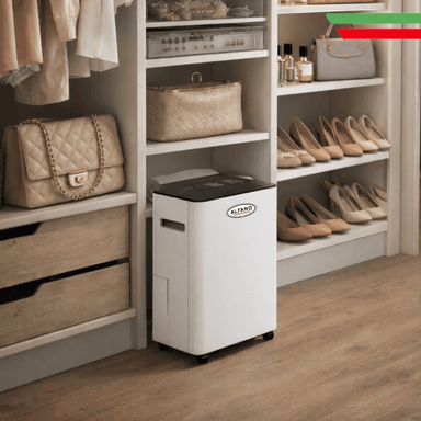 DESHUMEDECEDOR PORTATIL ALFANOHASTA 20 M² 17 LITROS X DÍA 190W DESHUMIDIFICADOR Q17 SOFT - 1