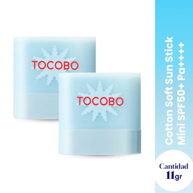 TOCOBO COTTON SOFT SUN STICK MINI 50+ PA++++ 2 UND - 1