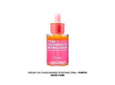 SERUM TXA 6 NIACINAMIDE 10 RETINAL 30ML PURITO SEOUL - 2